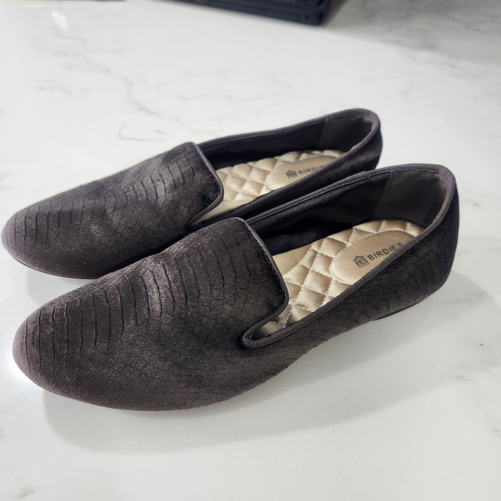 Birdies The Starling Loafer Python Velour 7.5
